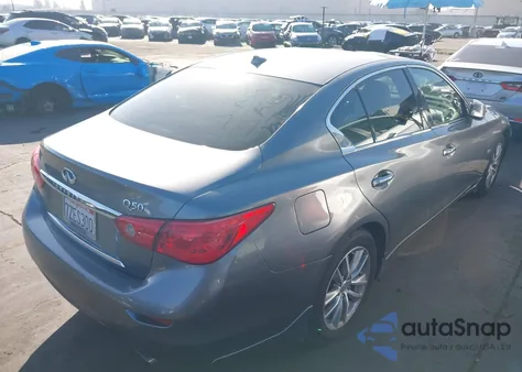 2017 Infiniti Q50 3.0T Premium from USA, damaged, VIN JN1EV7AP6HM734578